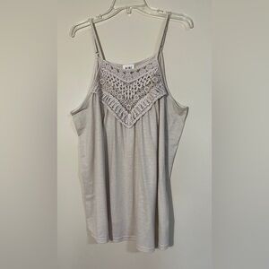 Bibi NWTs Tan Spaghetti Strap Tank Top